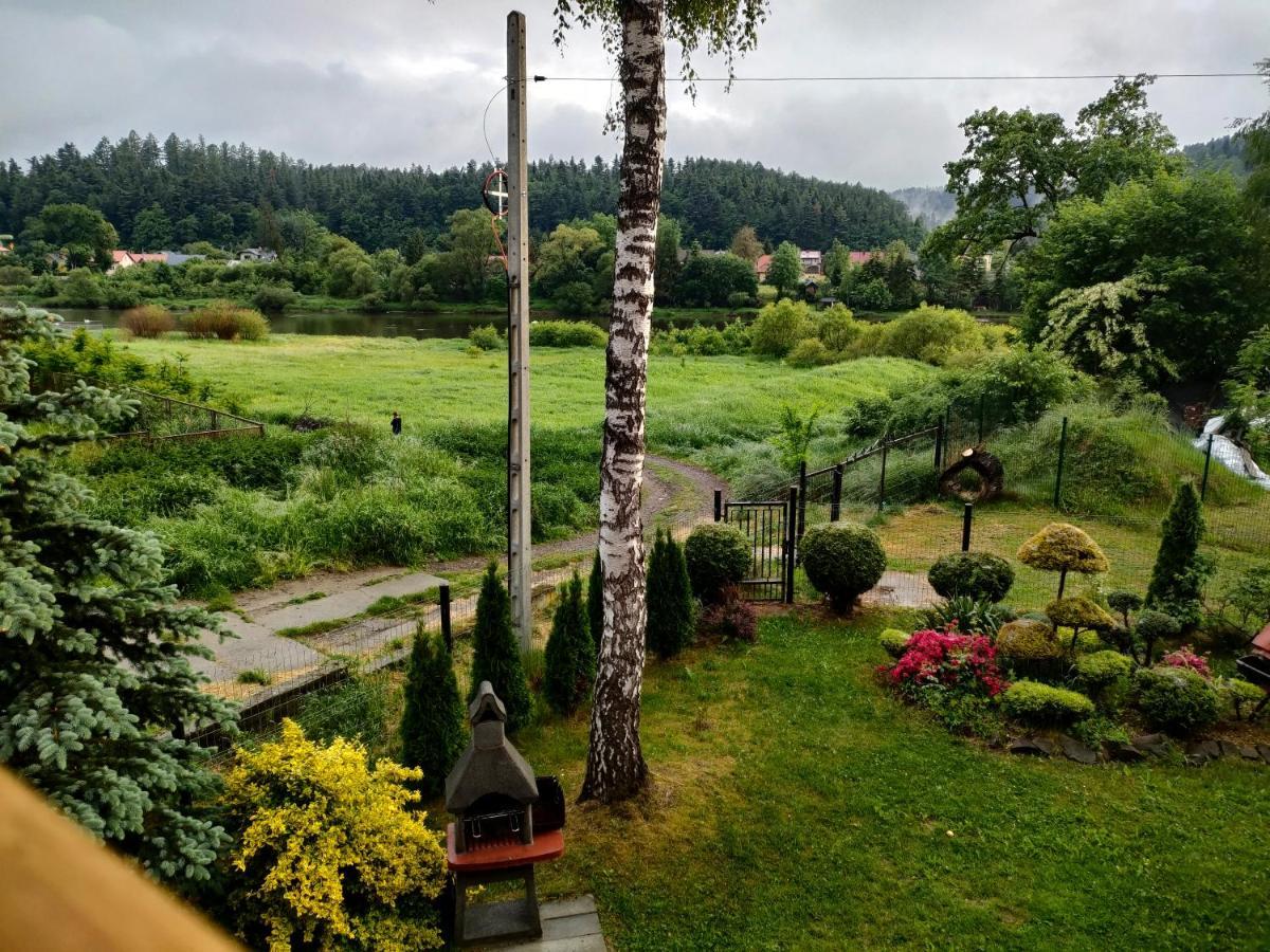 Domki I Pokoje U Borsa Lesko Exterior foto